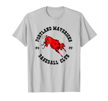 Load image into Gallery viewer, Portland T Shirt Cows Mavericks Baseball Vintage For Mens