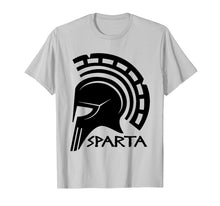 Load image into Gallery viewer, Sparta T-Shirt Spartan Helmet Ancient Greece Greek Military