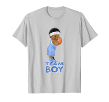 Load image into Gallery viewer, Ethnic Basketball Team Boy Baby Gender Reveal T-Shirt