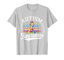 Load image into Gallery viewer, Autism Awareness Colorful Puzzle Ribbon T-Shirt