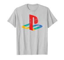 Load image into Gallery viewer, Playstation Playstation Logo Retro Distressed T-shirt