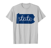 Load image into Gallery viewer, Pennsylvania State Outline Penn Fan Shirt for Men,Women,Kids