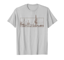 Load image into Gallery viewer, Desert Cactus scene tee shirt