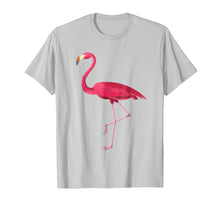 Load image into Gallery viewer, Pink Flamingo Vintage Illustration T Shirt