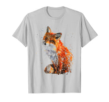 Load image into Gallery viewer, Fox Tshirt, Hand painted Fox Tshirt
