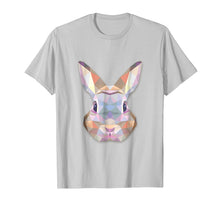 Load image into Gallery viewer, Cute Bunny Rabbit Polygonal Triangles Design T-Shirt