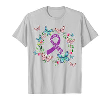 Load image into Gallery viewer, Fibromyalgia Awareness Shirt - butterfly T-Shirt