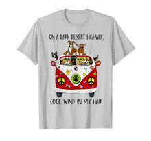 Load image into Gallery viewer, On A Dark Desert Highway Dog Feel Cool Wind In My Hair T-Shirt