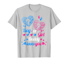 Load image into Gallery viewer, Baby Gender Reveal Party Shirt Boy Or Girl Daddy Loves You