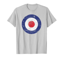 Load image into Gallery viewer, Distressed Target Bullseye British RAF Roundel T-Shirt