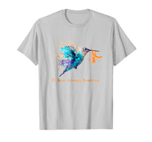 Load image into Gallery viewer, Multiple Sclerosis Awareness Humming Bird Ribbon T-Shirt