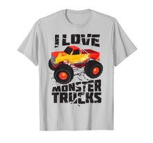 Load image into Gallery viewer, I Love Monster Trucks | Cute Bigfoot Trucks T-shirt Gift
