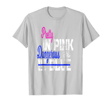 Load image into Gallery viewer, Pretty In Pink Dangerous In Blue Womens Police Officer Shirt