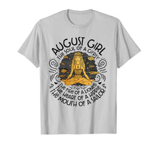 Load image into Gallery viewer, August Girl The Soul Of A Gypsy Birthday Shirt