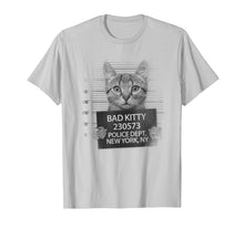 Load image into Gallery viewer, Bad Kitty Cat Police Line Up Funny Cats T-shirt Unisex