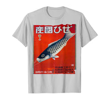 Load image into Gallery viewer, Vintage Japanese Fish Kite T Shirt - Japanese Art Deco Tee