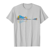 Load image into Gallery viewer, Nature Guitar - Colorful Watercolor - T Shirt Design