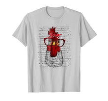 Load image into Gallery viewer, Chicken With Bandana Headband And Glasses Tshirt