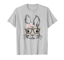 Load image into Gallery viewer, Cute Bunny Face Shirt Leopard Print Glasses EASTER Gift T-Shirt-67333