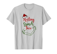 Load image into Gallery viewer, Resting Grinchface Holiday Green Monster Tshirt