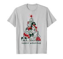 Load image into Gallery viewer, Merry Woofmas Funny Dog Lover Christmas Tree Gift T-Shirt
