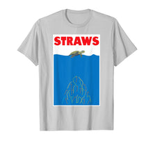 Load image into Gallery viewer, Turtle Tshirt - Straws T-Shirt-1592977