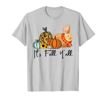 Load image into Gallery viewer, It's Fall Y'all Bunny Leopard Pumpkin T-Shirt