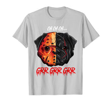 Load image into Gallery viewer, Ch Ch Ch Grr Grr Grr Pug Halloween T-Shirt