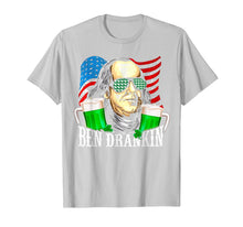 Load image into Gallery viewer, Ben Drankin Lover Drinking Green Beer St Patrick's Day Gift T-Shirt-255481