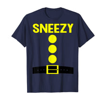Load image into Gallery viewer, Sneezy Dwarf Halloween Costume Funny Gift Idea Sneezy Dwarf T-Shirt