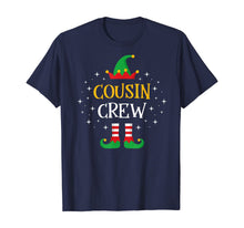 Load image into Gallery viewer, Cousin Crew T Shirt Cute Xmas Elf Party Pajama PJ Matching T-Shirt