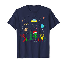 Load image into Gallery viewer, Believe In Alien Space Lover Christmas Xmas Gift T-Shirt