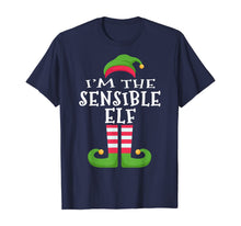 Load image into Gallery viewer, I'm The Sensible Elf T-Shirt Family Matching Funny Christmas T-Shirt