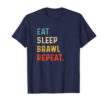 Load image into Gallery viewer, Eat Sleep Brawl Repeat Gamer T-Shirt-260793