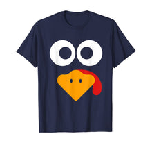 Load image into Gallery viewer, Cute Turkey Face Funny Thanksgiving Gift T-Shirt