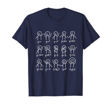 Load image into Gallery viewer, Algebra Dance Funny Graph Figures Math Equation T-shirt