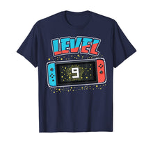 Load image into Gallery viewer, Level 9 Birthday Shirt Boy 9 Years Old Video Games Gift T-Shirt-115366