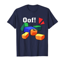 Load image into Gallery viewer, OOF! Funny Blox Noob Gamer T-Shirt
