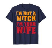 Load image into Gallery viewer, I'm Not A Witch Funny Halloween Couples Costume Shirt T-Shirt