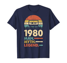 Load image into Gallery viewer, Vintage 1980 Made in 1980 40th birthday 40 years old Gift T-Shirt-356317