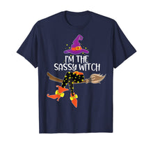 Load image into Gallery viewer, Im the Sassy Witch Shirt Halloween Matching Group Costume T-Shirt