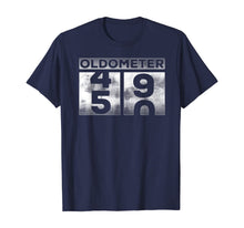 Load image into Gallery viewer, Funny oldometer 49-50 birthday turning 50 half century T-Shirt