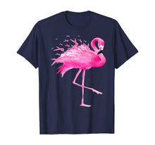 Load image into Gallery viewer, Flamingo Pink Ribbon Breast cancer Awareness Gift shirt