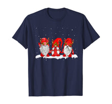 Load image into Gallery viewer, Three Nordic Gnomes Winter Christmas Swedish Elves T-Shirt