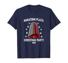Load image into Gallery viewer, Nakatomi-Plaza Christmas Party Snowflake T-Shirt