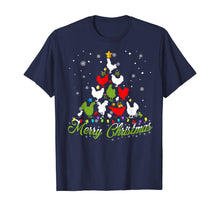 Load image into Gallery viewer, Christmas Tree Merry Christmas Chicken Lover Gift T-Shirt