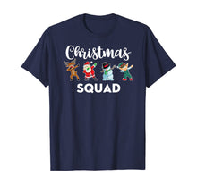 Load image into Gallery viewer, Christmas Squad Dabbing Reindeer Santa Snowman Elf Matching T-Shirt