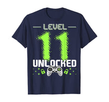 Load image into Gallery viewer, Level 11 Unlocked Video Gamer 11th Birthday Gamer Gift Boys T-Shirt