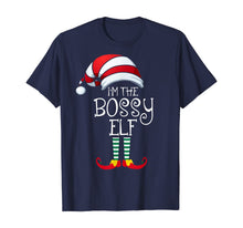 Load image into Gallery viewer, I'm The Bossy Elf Family Matching Christmas Gift Group T-Shirt