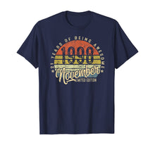 Load image into Gallery viewer, Vintage November 1998 21st Birthday Gifts 21 Years Old T-Shirt